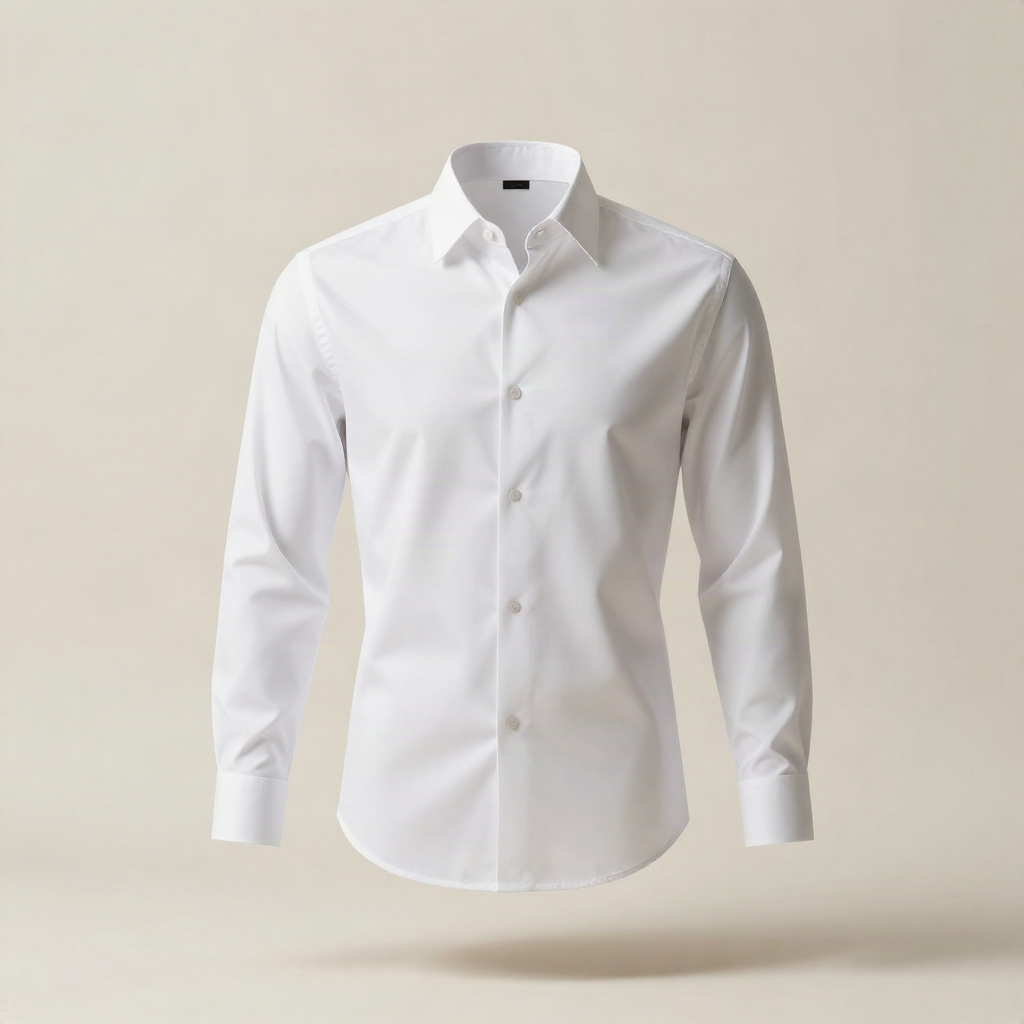 Fitted White Shirt